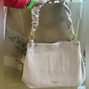 Radley London Blush Handbag with Gold Accents